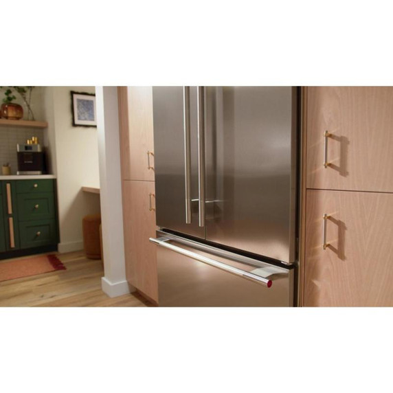 Kitchenaid® 20.8 Cu. Ft. 36" Built-In French Door Bottom Mount Refrigerator with Platinum Interior KBFN536SPS