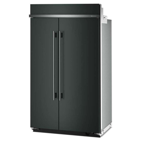 Kitchenaid® 30 Cu. Ft. 48" Built-In Side-by-Side Refrigerator with Platinum Interior KBSN748SJP
