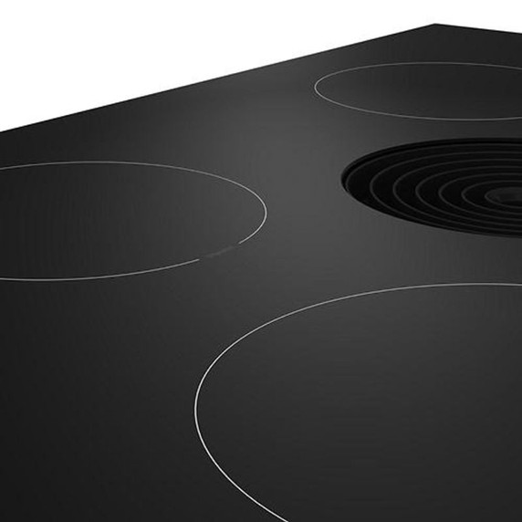 Kitchenaid® 30-inch NextGen Induction Downdraft Cooktop with 4 Cooking Zones KCID930SBL