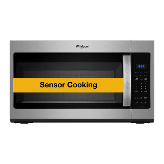 Whirlpool® 1.9 cu ft. Over the Range Microwave with Sensor Cooking Technology - 900 Watts YWMMS3230SZ