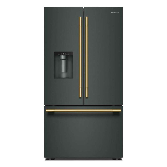 Kitchenaid® 30 cu. ft. French Door Refrigerator with Exterior Water and Ice KRFF436SJP