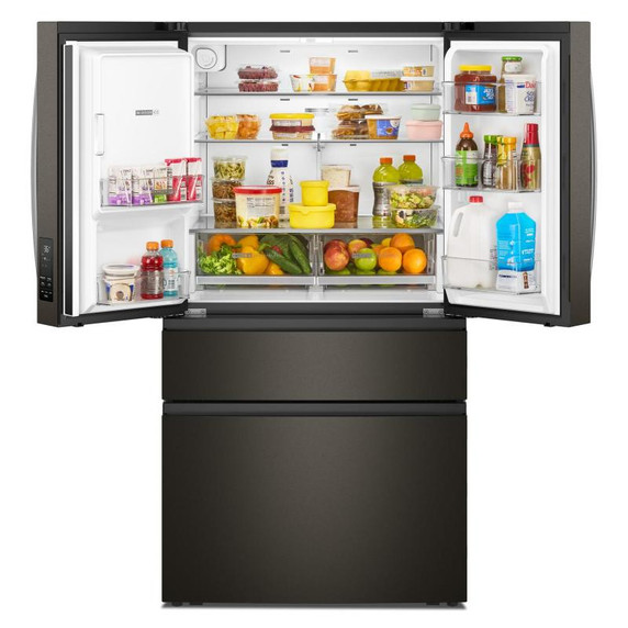 Whirlpool® 29 Cu. Ft. Family-Sized Capacity French door refrigerator with Flexible Temperature Drawer WRMF3636SV Whirlpool® 29 Cu. Ft. Family-Sized Capacity French door refrigerator with Flexible Temperature Drawer WRMF3636SV