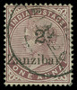 Zanzibar Scott 19 Gibbons 24 Used Stamp