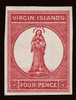 Virgin Islands Scott 16a Gibbons 37 Proof Stamp
