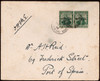 Trinidad and Tobago Scott O4 Gibbons O13 on Cover