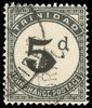 Trinidad and Tobago Scott J5 Gibbons D22 Used Stamp (3)
