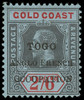 Togo Scott 74V3 Gibbons 43c Mint Stamp