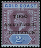 Togo Scott 73v Gibbons 42f Mint Stamp