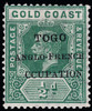 Togo Scott 66V5 Gibbons 34f Mint Stamp