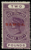 Samoa Scott 126 Gibbons 133V Mint Stamp