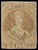 New Zealand Scott 9h Gibbons 14 Used Stamp (2)