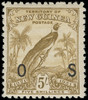 New Guinea Scott O12-O22 Gibbons O31-O41 Mint Set of Stamps (5)