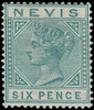 Nevis Scott 21-30 Gibbons 25-34 Mint Set of Stamps (1)