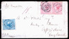 Mauritius / Used in the Seychelles Scott A15-A17 Gibbons Z17-Z20 on Cover