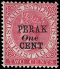 Malaya / Perak Scott 31a Gibbons 54 Mint Stamp