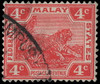 Malaya (Federated States) Scott 44v Gibbons 38b Used Stamp