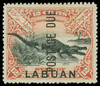 Labuan Scott J1-J9 Gibbons D1-D9 Mint Set of Stamps (4)