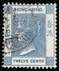 Hong Kong Scott 37-48 Gibbons 56-61 Used Set of Stamps