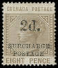 Grenada Scott J4-J7 Gibbons D4-D7 Mint Set of Stamps