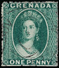 Grenada Scott 1a Gibbons 1 Used Stamp