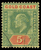 Gold Coast Scott 56-65 Gibbons 59-68 Used Set of Stamps (1)
