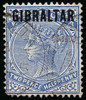 Gibraltar Scott 4V Gibbons 4a Used Stamp