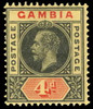 Gambia Scott 76v Gibbons 92d Mint Stamp