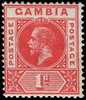 Gambia Scott 71v Gibbons 87c Mint Stamp