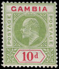 Gambia Scott 57v Gibbons 80a Mint Stamp