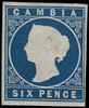 Gambia Scott 4ay Gibbons 7y Mint Stamp