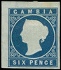 Gambia Scott 4a Gibbons 7 Mint Stamp (2)
