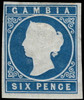 Gambia Scott 2 Gibbons 3 Mint Stamp