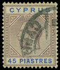 Cyprus Scott 61-71 Gibbons 74-84 Used Set of Stamps