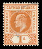 Cayman Islands Scott 3-7 Gibbons 3-7 Used Set of Stamps
