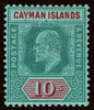 Cayman Islands Scott 21-30 Gibbons 25-34v Mint Set of Stamps