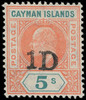 Cayman Islands Scott 19 Gibbons 19 Mint Stamp