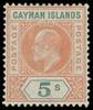 Cayman Islands Scott 13-16 Gibbons 13-16 Mint Set of Stamps