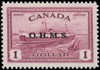Canada Scott O1-CO1 Gibbons O162-O171 Mint Set of Stamps