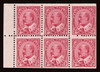 Canada Scott 90b Gibbons 176a Block of Stamps