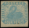 Australia / Western Australia Scott 3 Gibbons 3 Mint Stamp