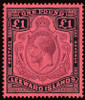 Leeward Islands Scott 83v Gibbons 80av Mint Stamp