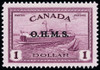 Canada Scott O1-O10 Gibbons O162-O171 Mint Set of Stamps