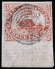 Canada Scott 1 Gibbons 1 Used Stamp
