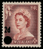 New Zealand Scott 320 Gibbons 763b Mint Stamp