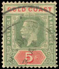 Gold Coast Scott 78a Gibbons 82f Used Stamp