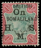 Somaliland Protectorate Scott O5 Gibbons O5 Used Stamp (1)