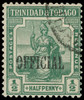 Trinidad and Tobago Scott O4 Gibbons O13 Used Stamp