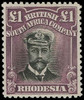 Rhodesia Scott 138 Variety 3 Gibbons 279a Mint Stamp