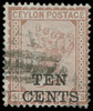 Ceylon Scott 104 Gibbons 164 Used Stamp