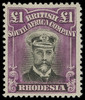 Rhodesia Scott 138V1 Gibbons 278 Mint Stamp